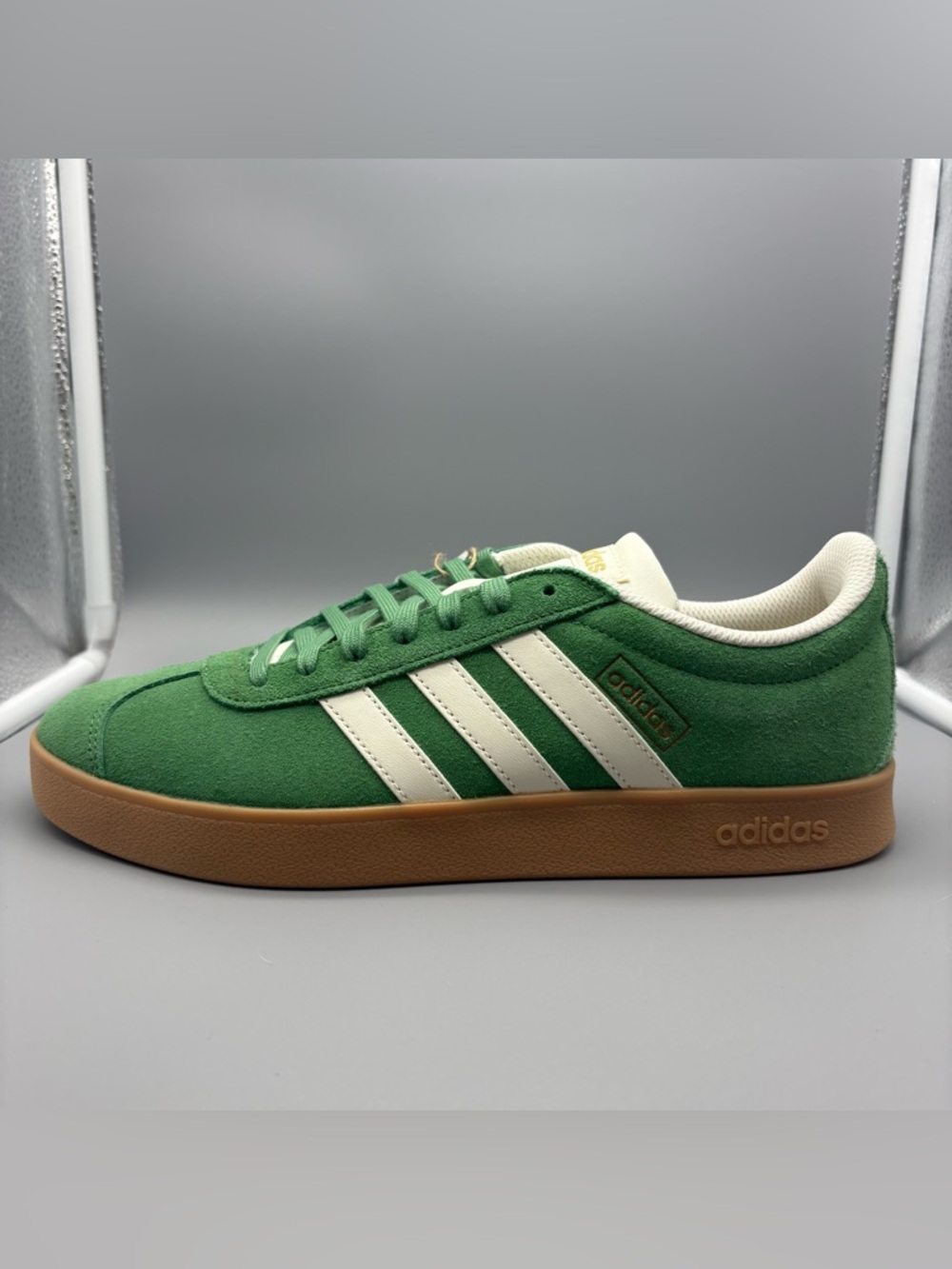 Adidas | VL Court 2.0 Shoes - Preloved Green ; Mens 9